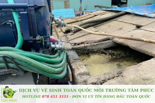 Hút hầm cầu tại Thanh Khê Tây