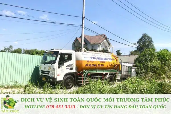 Hút hầm cầu tại Thanh Khê Tây