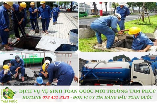 Hút hầm cầu tại Xuân Hà