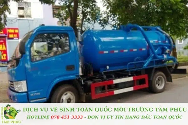 Hút hầm cầu tại Cẩm An