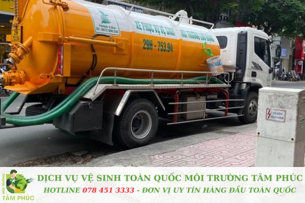 hút hầm cầu tại Điện Bàn