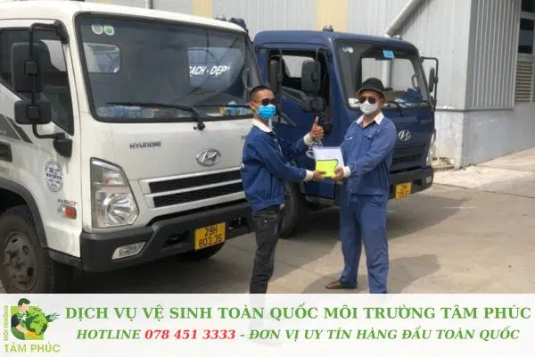 hút hầm cầu tại Hoà Hiệp Nam