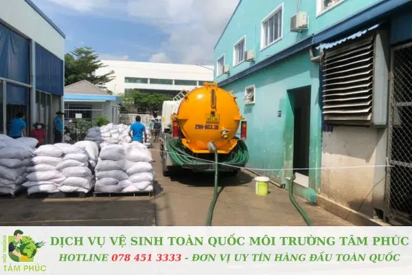 hút hầm cầu tại Hoà Khương