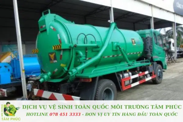hút hầm cầu tại Hoà Liên