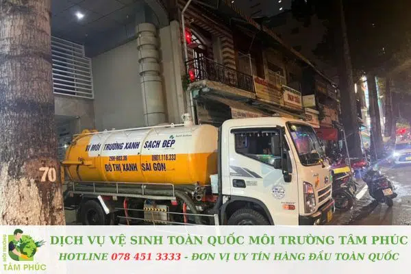 hút hầm cầu tại Hoà Liên