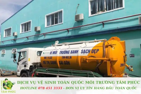 hút hầm cầu tại Hoà Liên