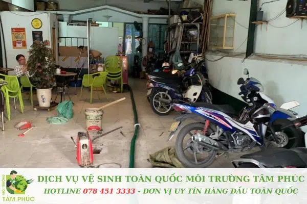 hút hầm cầu tại Hoà Minh
