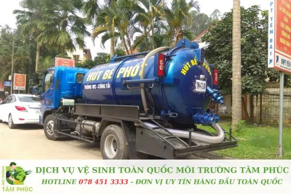 hút hầm cầu tại Hoà Nhơn