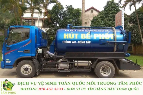 hút hầm cầu tại Hoà Nhơn