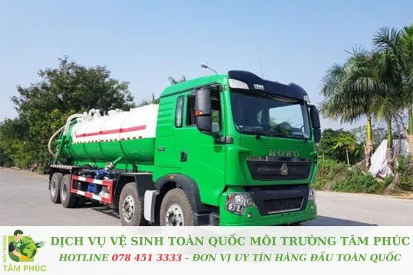 hút hầm cầu tại Hoà Nhơn