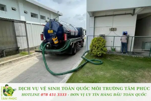 hút hầm cầu tại Hoà Phú