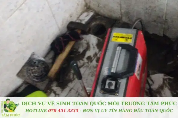 hút hầm cầu tại Hoà Phước
