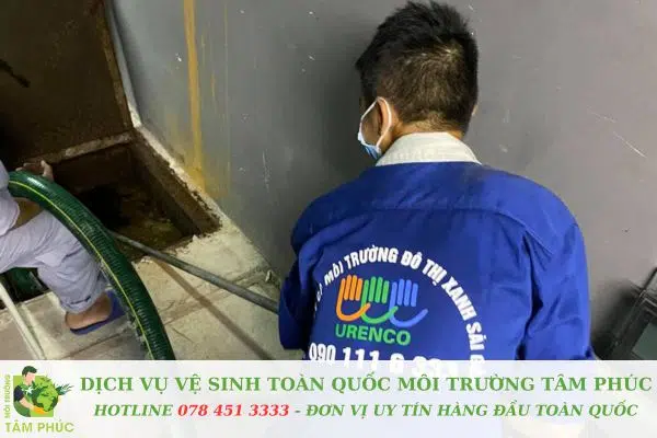 hút hầm cầu tại Hoà Thọ Tây