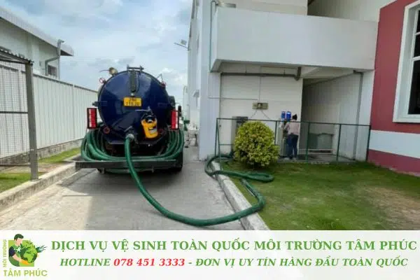 hút hầm cầu tại Hoà Xuân