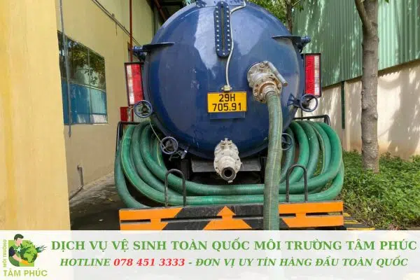 Hút hầm cầu tại Hội An