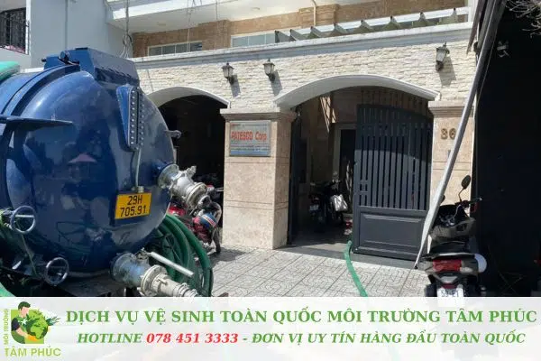 Hút hầm cầu tại Hội An