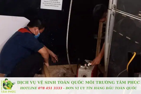 hút hầm cầu tại Khuê Mỹ