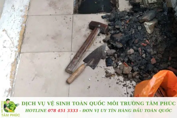 hút hầm cầu tại Khuê Mỹ