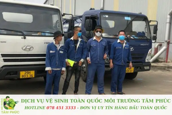 Hút hầm cầu tại Núi Thành
