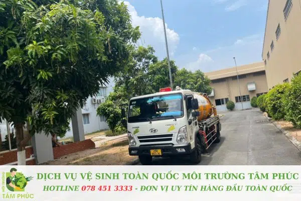 Hút hầm cầu tại Phước Hòa