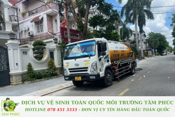 Hút hầm cầu tại Tân Thạnh