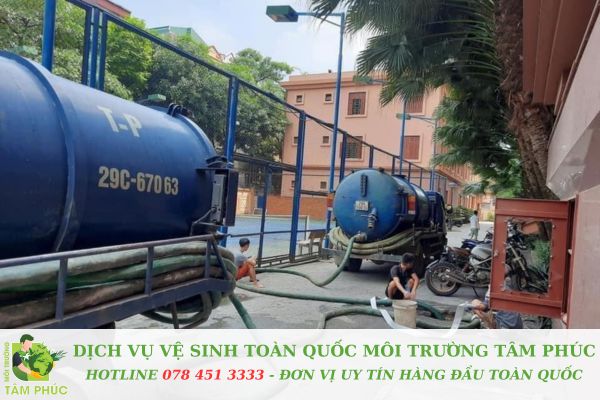 Hút hầm cầu tại Thăng Bình