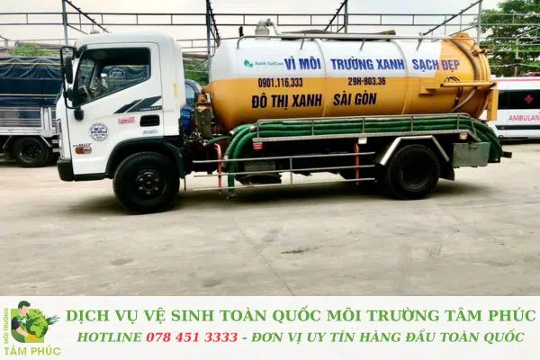 hút hầm cầu tại Trường Xuân