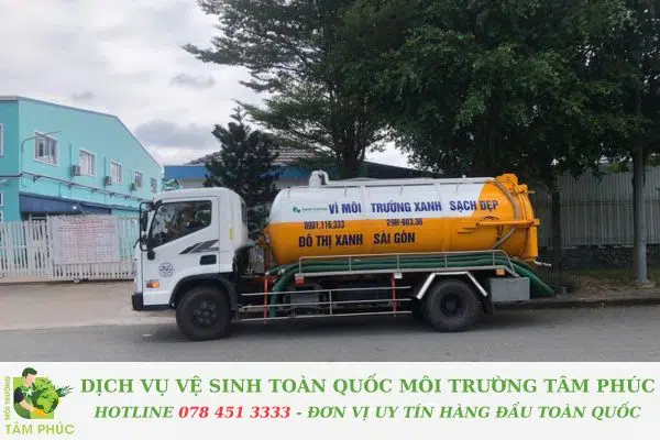 hút hầm cầu tại Trường Xuân