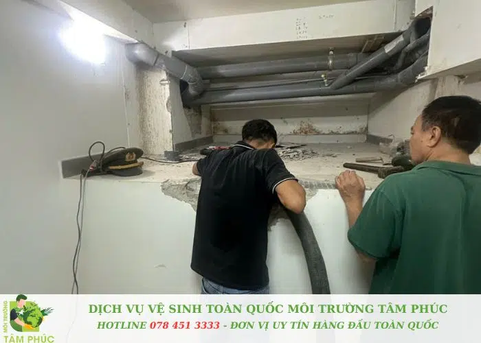 Hút bể phốt tại Ba Vì Môi Trường Tâm Phúc (2)