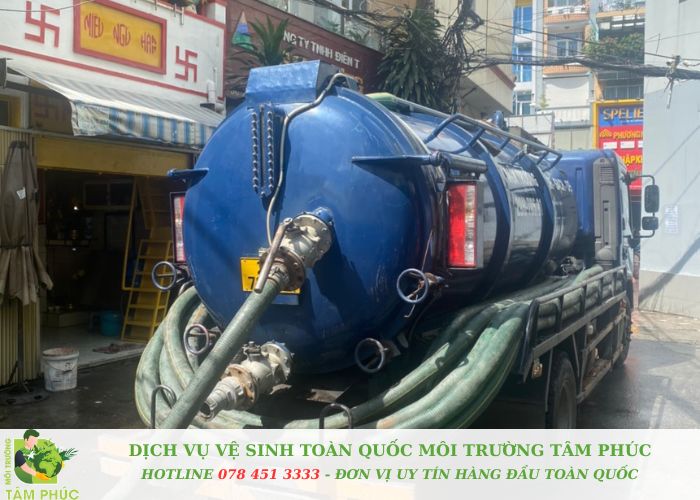 Hút bể phốt tại Bắc Từ Liêm - Hỗ trợ khách hàng mọi lúc