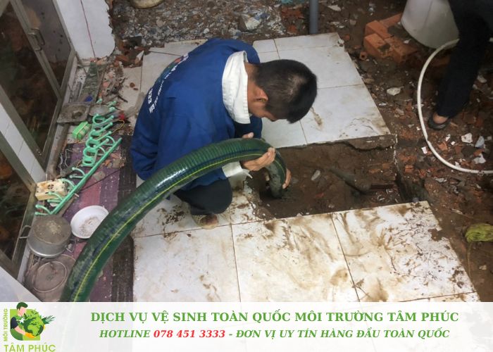 Hút bể phốt tại Bắc Từ Liêm 24/7 - Hút bể phốt chuyên nghiệp