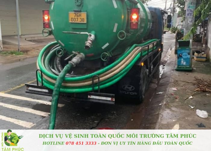 Hút bể phốt tại Hoàn Kiếm - Hút minh bạch, giá hợp lý