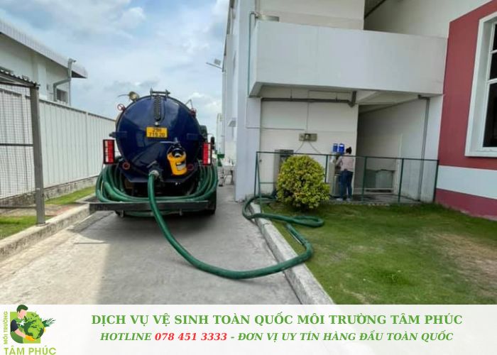 Hút bể phốt tại Hoàn Kiếm - Môi Trường Tâm Phúc