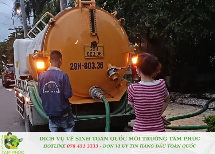 Hut be phot tai Hoang Mai Moi Truong Tam Phuc 4 -