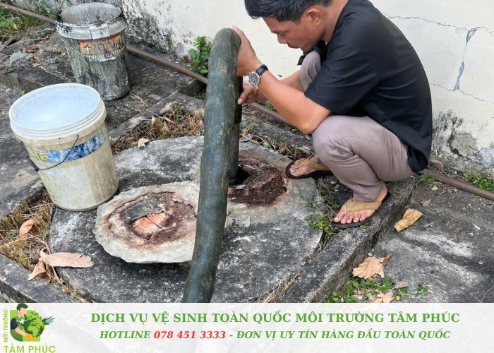 Hút bể phốt tại Mê Linh - Dịch vụ hiệu quả hoạt động 24/7