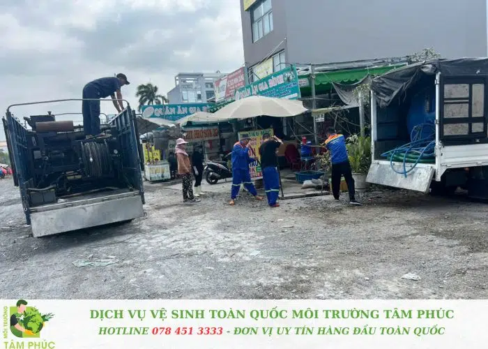 Hút bể phốt tại Mỹ Đức Môi Trường Tâm Phúc (2)