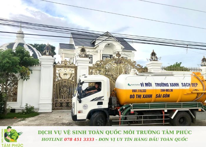 Hút bể phốt tại Quốc Oai Nhanh chóng - Chuyên nghiệp 5 Hut be phot tai Quoc Oai Moi Truong Tam Phuc 6 -
