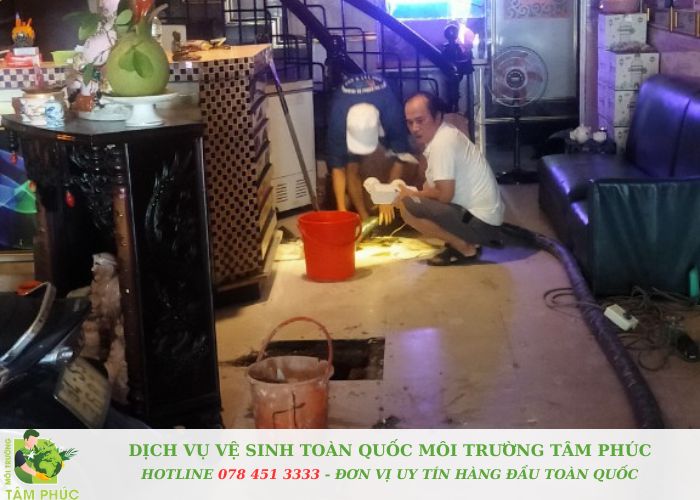 Hút bể phốt tại Sơn Tây Môi Trường Tâm Phúc (2)