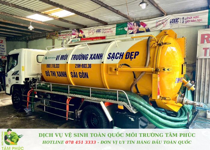Hút bể phốt tại Thanh Xuân - Đội ngũ dịch vụ chuyên nghiệp