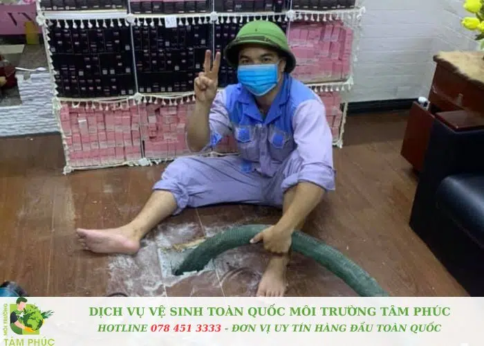 Hut ham cau tai TP HCM Moi Truong Tam Phuc -