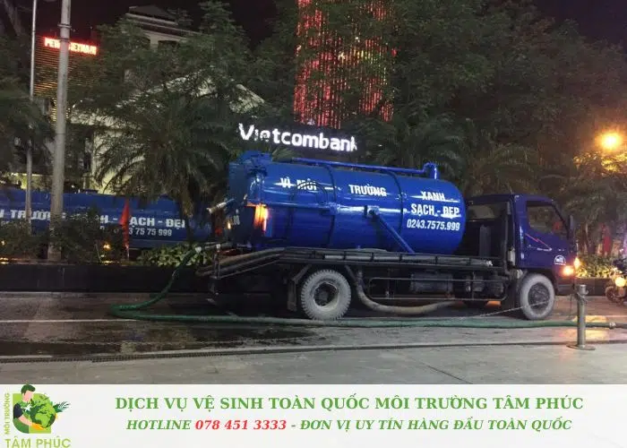 Hut ham cau tai TP HCM Moi Truong Tam Phuc3 -