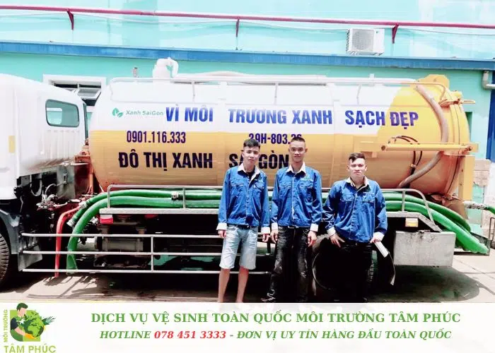 Hut ham cau tai TP.HCM Moi Truong Tam Phuc12 -