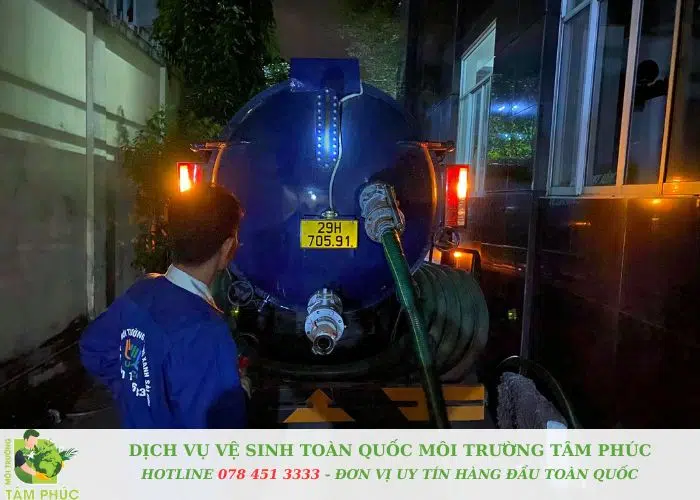 Hut ham cau tai TP.HCM Moi Truong Tam Phuc2 1 -