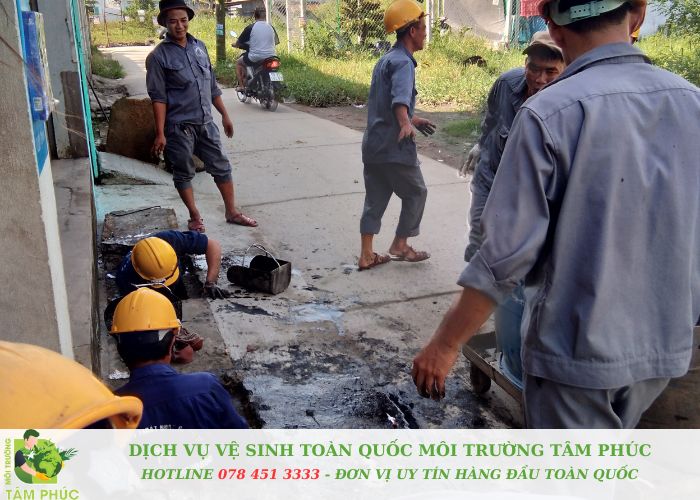 Thong tac cong tai Dong Da Moi Truong Tam Phuc 9 -