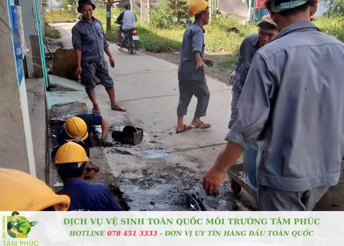 Thong tac cong tai Dong Da Moi Truong Tam Phuc 9 -