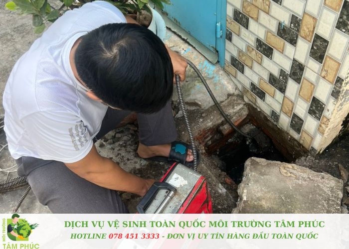 Thông tắc cống tại Hai Bà Trưng 99K, Bảo hành 6 tháng 2 Thong tac cong tai Hai Ba Trung Moi Truong Tam Phuc 3 -