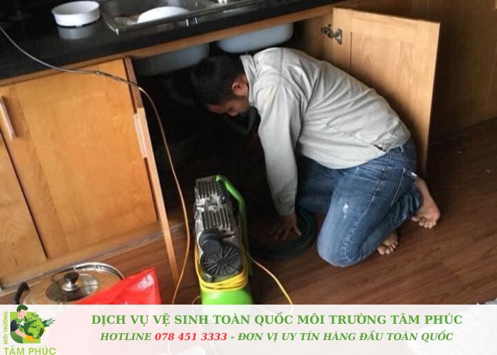 Thông tắc cống tại Hoài Đức 24/24 Tiện lợi - Giá rẻ 8 Thong tac cong tai Hoai Duc Moi Truong Tam Phuc 9 -