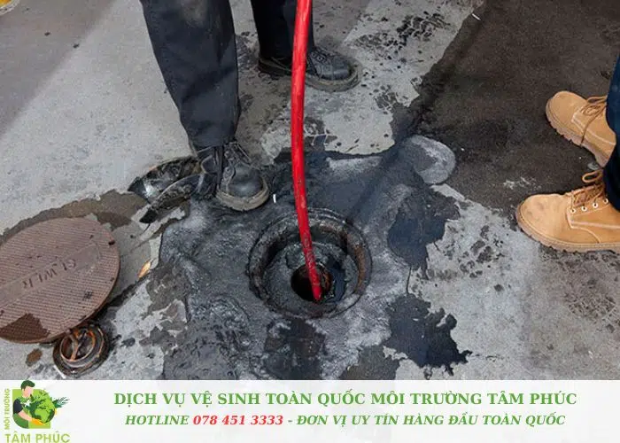Thông tắc cống tại Phú Xuyên Môi Trường Tâm Phúc (3)