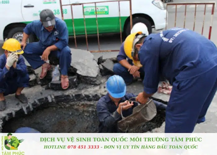 Thông tắc cống tại Ứng Hòa Môi Trường Tâm Phúc (3)