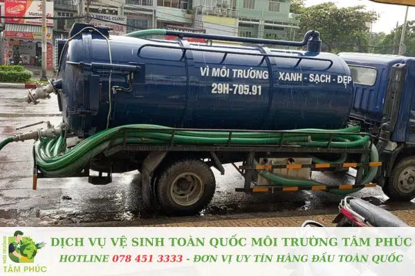 Hút hầm cầu tại Huyện Cần Giờ 